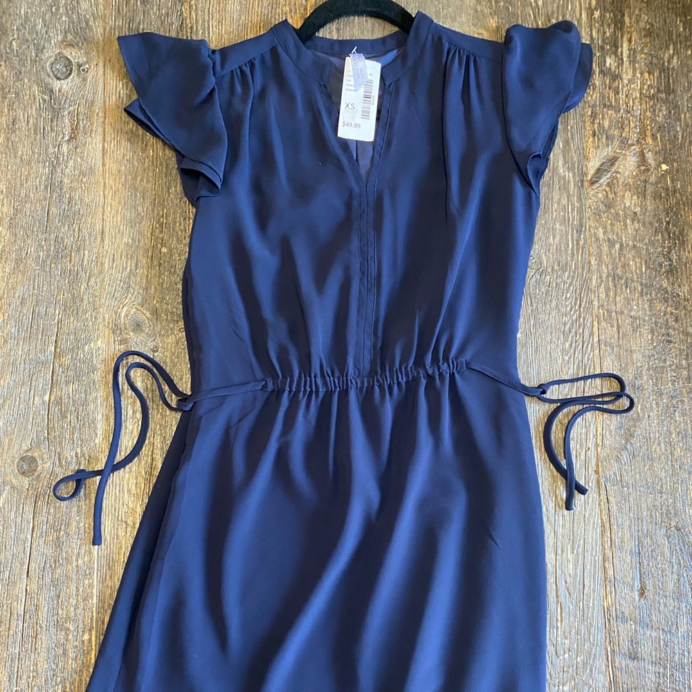 NWT Lovely Navy Dress ✨